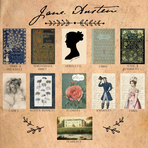 Book Lovers Series - Jane Austen